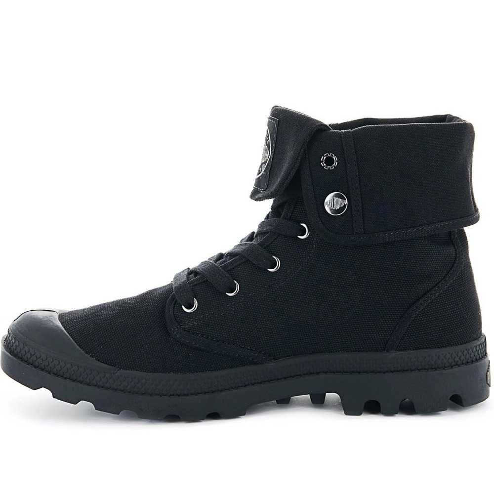 Palladium Baggy Canvas Boots Fold Down‎ Collar Lace Up Ankle Boot Men's 10